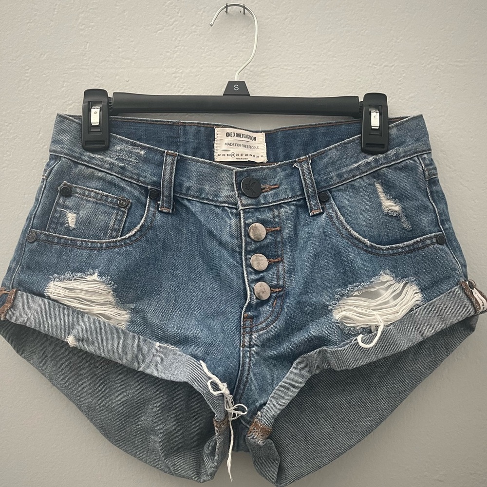 One X OneTeaspoon Jean Shorts
